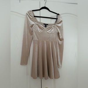 Velvet Cream Dress